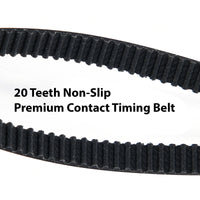 Y-axis (743 mm) Timing Rubber Belt with Pressed Copper Buckles for Creality CR-6 SE 3D Printer