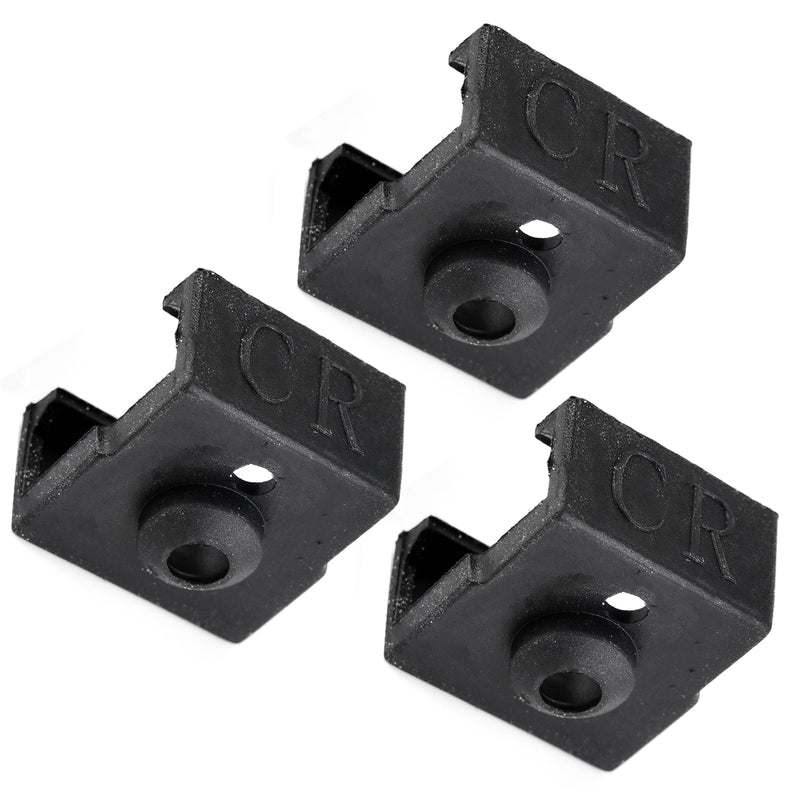 3 Pcs Heater Block Silicone Cover for Creality CR-6 SE/Max/Ender 3 Max Neo 3D Printer